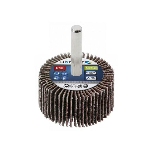 HÖGERT TECHNIK Grinding pin; Granularity: 40