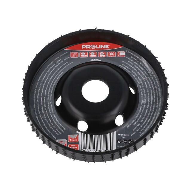 PROLINE Grinding wheel; 120mm; prominent,with