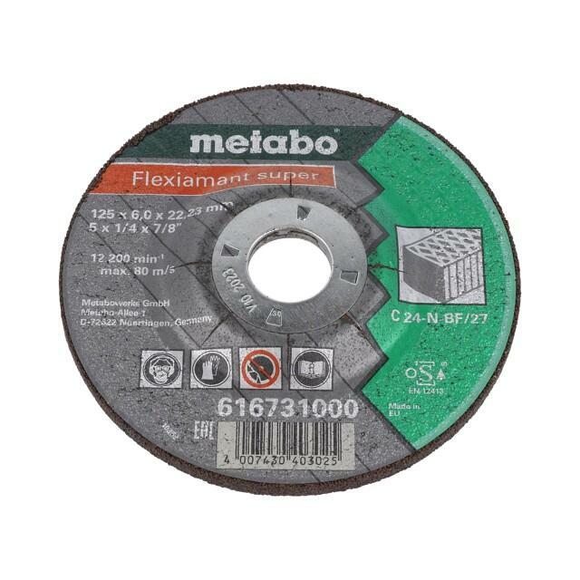 METABO Grinding wheel; Ø: 125mm; Disc