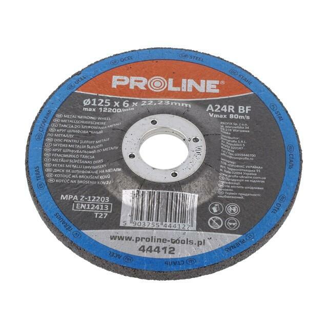 PROLINE Grinding wheel; Ø: 125mm; Disc