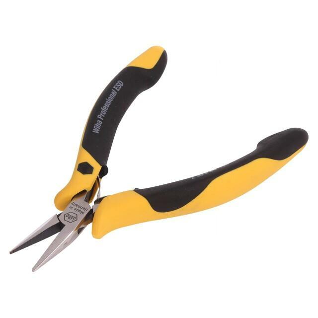 Gripping surfaces are laterally grooved; ESD