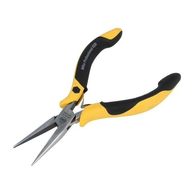 Gripping surfaces are laterally grooved; ESD
