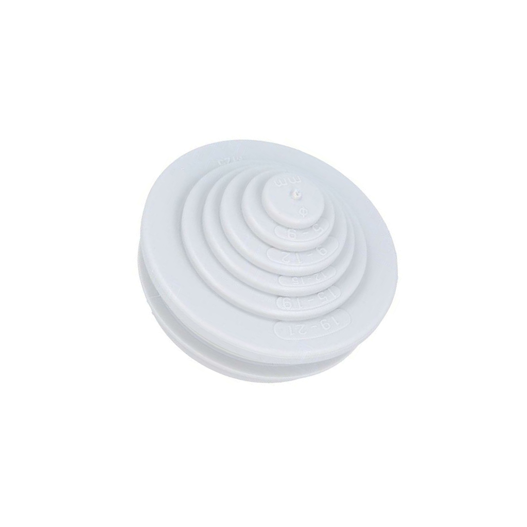SPELSBERG Grommet; elastomer thermoplastic TPE; grey