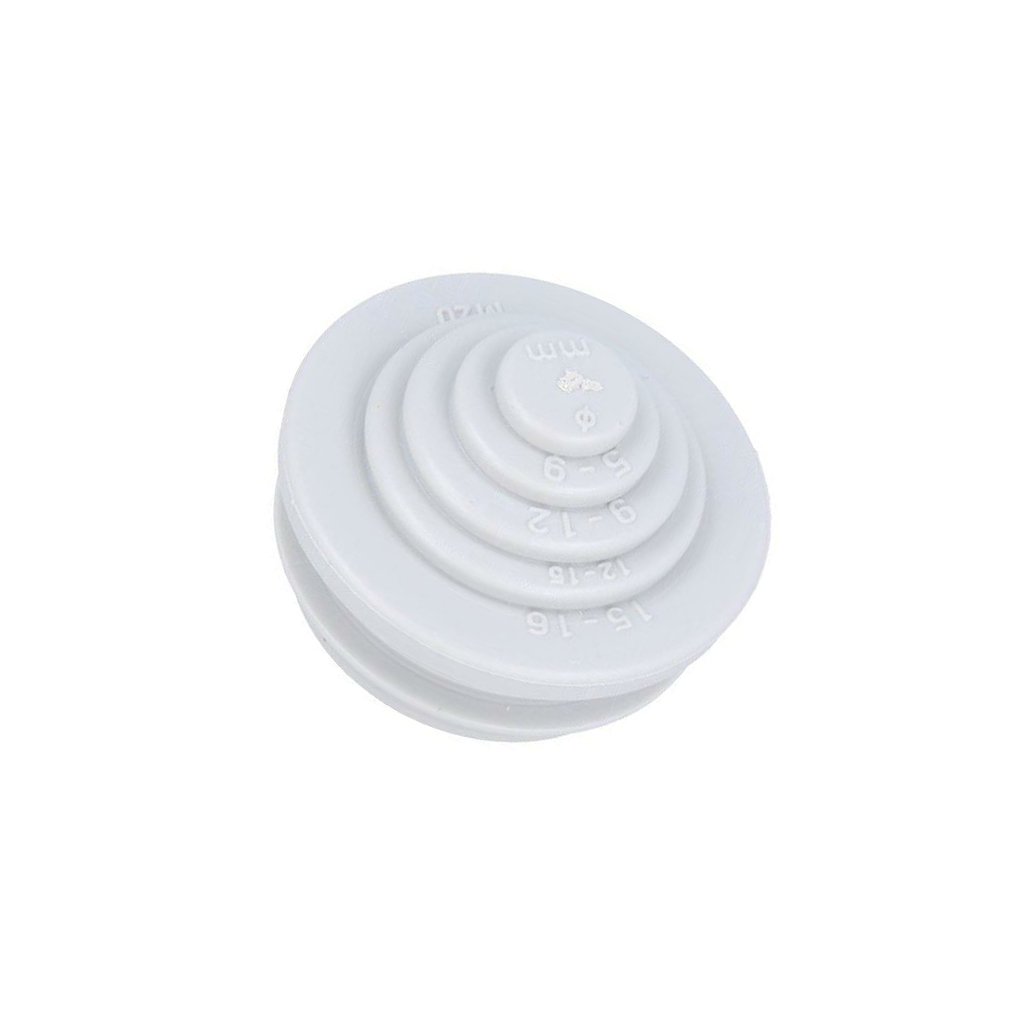 SPELSBERG Grommet; elastomer thermoplastic TPE; grey