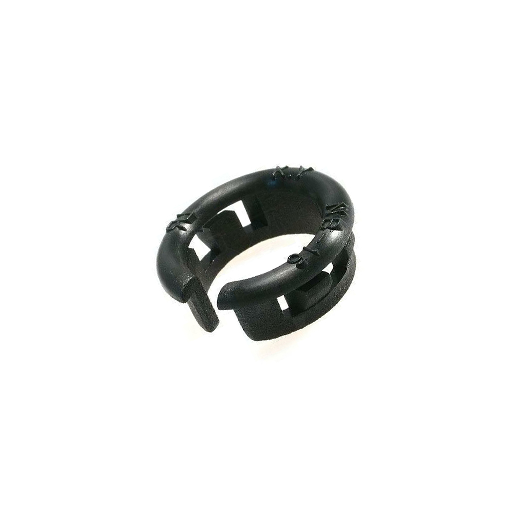 FIX&FASTEN Grommet; polyamide; black; max.1