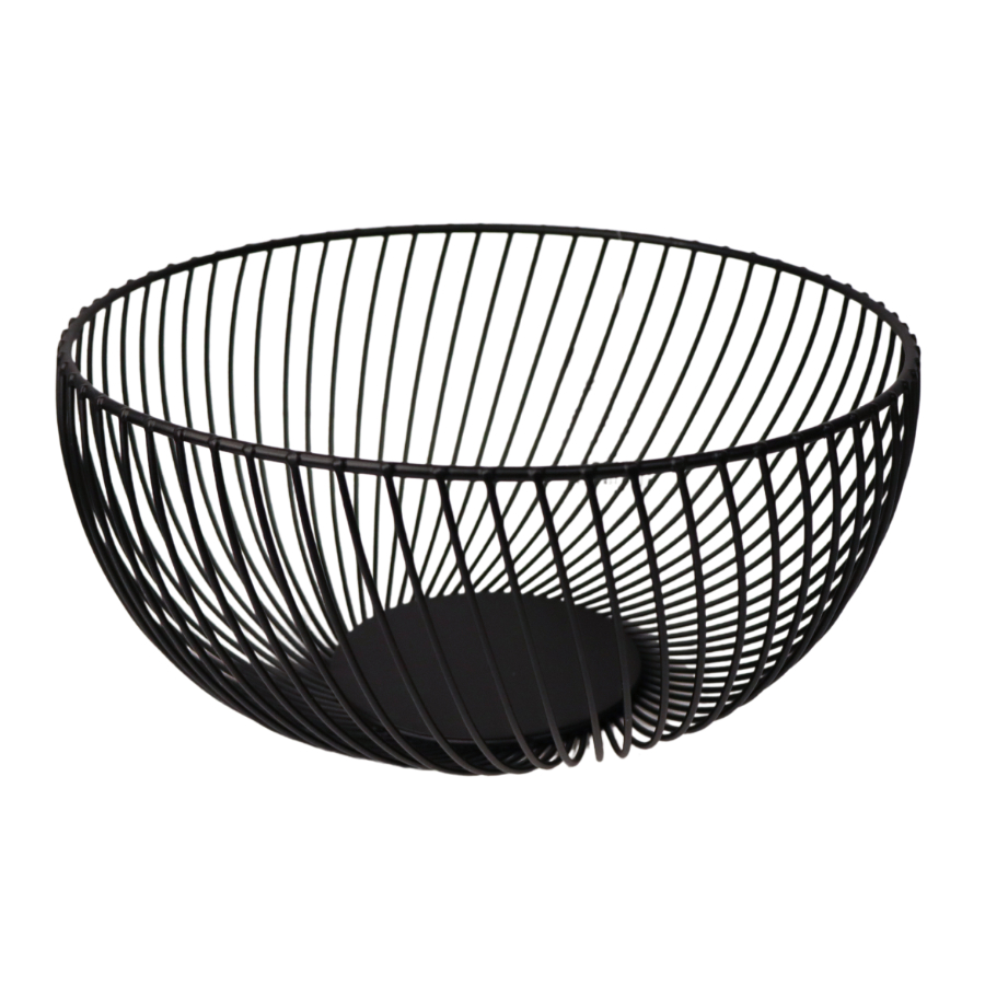 Grozs metāla pīts 255x125mm, melns |