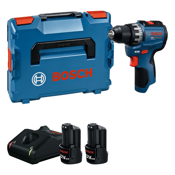 BOSCH GSR12V-31, 2x2.0Ah; GAL 12V-20