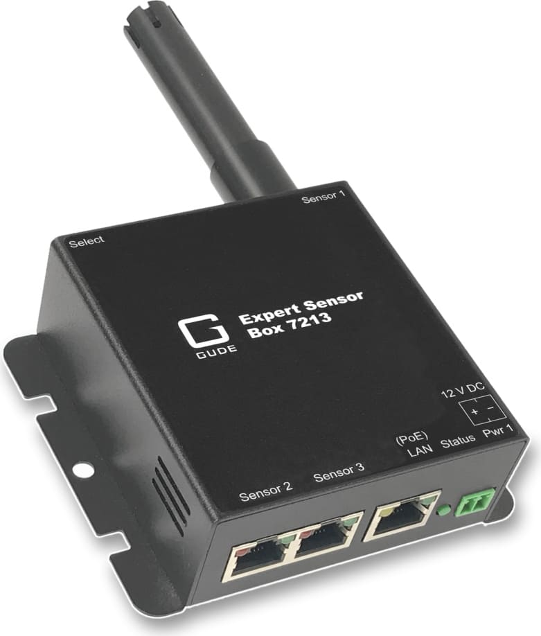 Gude 72133 Expert LAN-Sensor für Temperatur-