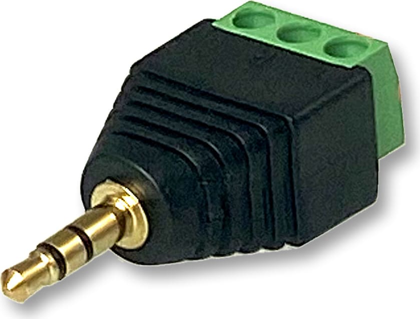 Gude 7960 Klinkensteckeradapter 3 polig, 3