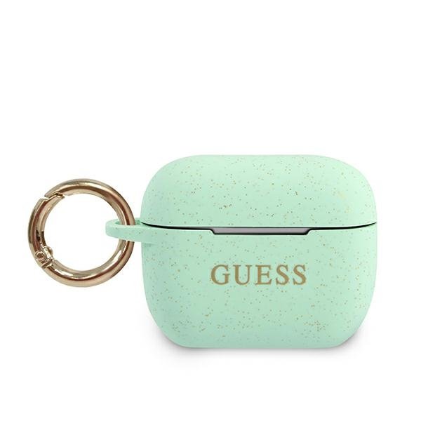 GUACAPSILGLGN Guess Silicone Case for Airpods