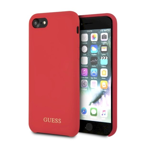 Guess GUHCI8LSGLRE Silicone Hard Case Aizsargapvalks