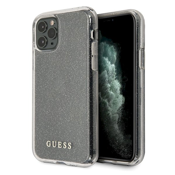 Guess GUHCN58PCGLSI iPhone 11 Pro srebrny|silver