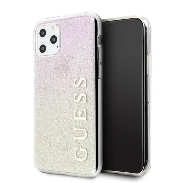 Guess GUHCN58PCUGLGPI Hard Gradient Glitter Case