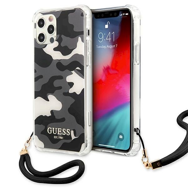 Guess GUHCP12LKSARBK iPhone 12 Pro Max