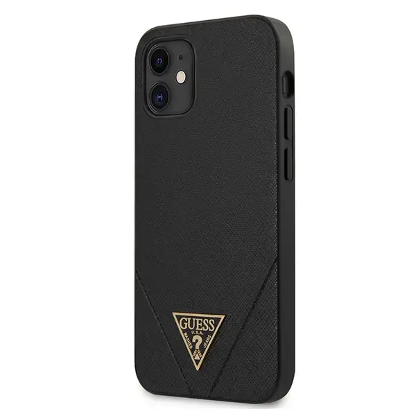 Guess GUHCP12SVSATMLBK Saffiano V Stitch Cover