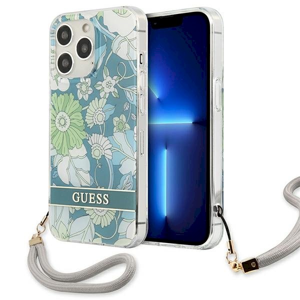 Guess GUHCP13LHFLSN Hardcase Flower Strap Aizsargapvalks
