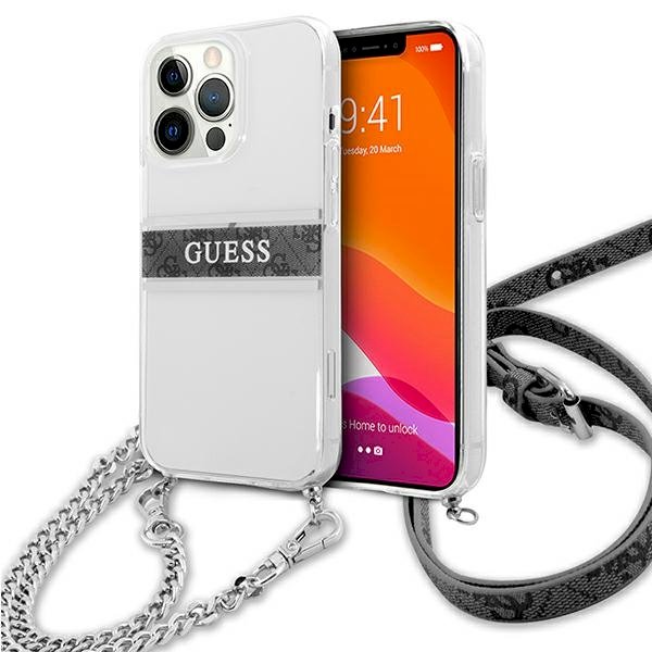 Guess GUHCP13LKC4GBSI Aizsargapvalks priekš iPhone 13