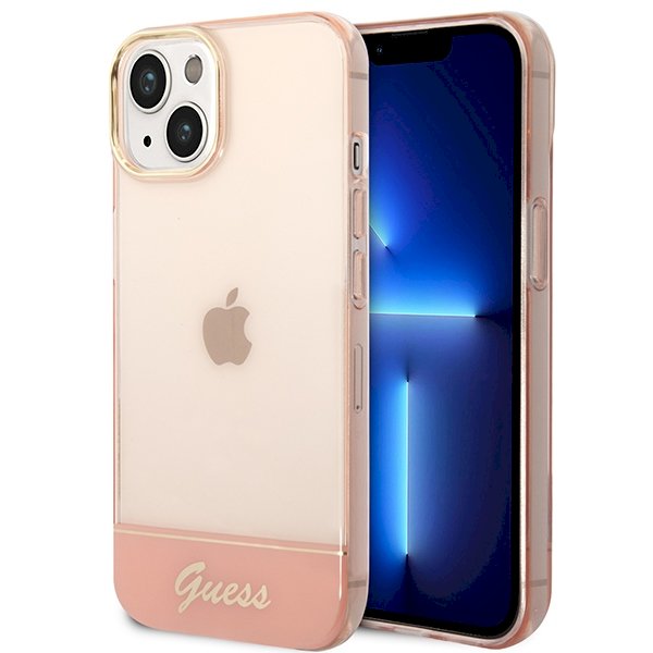 Guess GUHCP14MHGCOP Hardcase Translucent Aizsargapvalks priekš