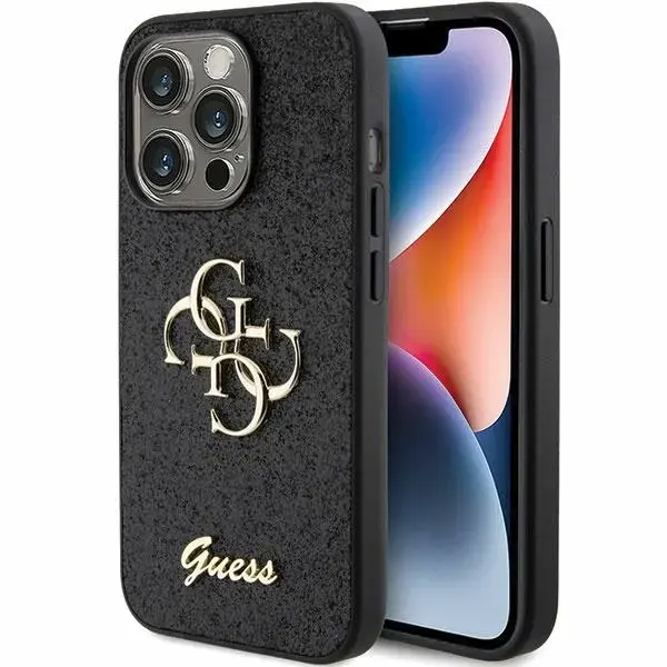 Guess Fixed Glitter Big 4G Case