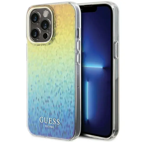 Guess IML Faceted Mirror Disco Iridescent