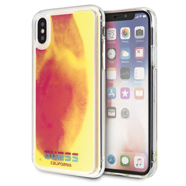 Guess GUHCPXGLCPI iPhone X|Xs różowy |pink
