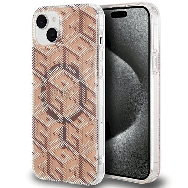 Guess GUHMP15MHGCUSTGW Hardcase IML GCube MagSafe