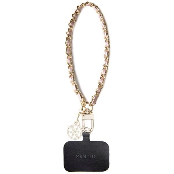 Guess GUOUCHSAMC4P Universal Hand Strap Saffiano