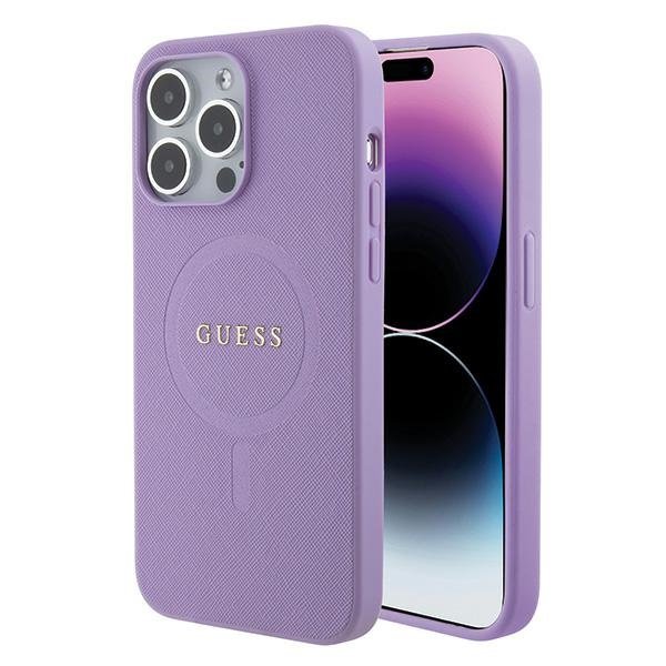 Guess Saffiano MagSafe Back Case Aizsargapvalks
