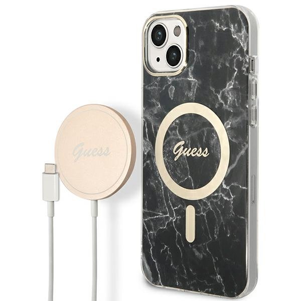 Guess Set GUBPP14SHMEACSK Case+ Charger Aizsargapvalks