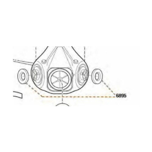 Gumija 6895, 3M | T6895_3M |