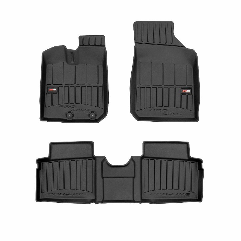 Gumijas paklāju komplekts 3D FROGUM DACIA