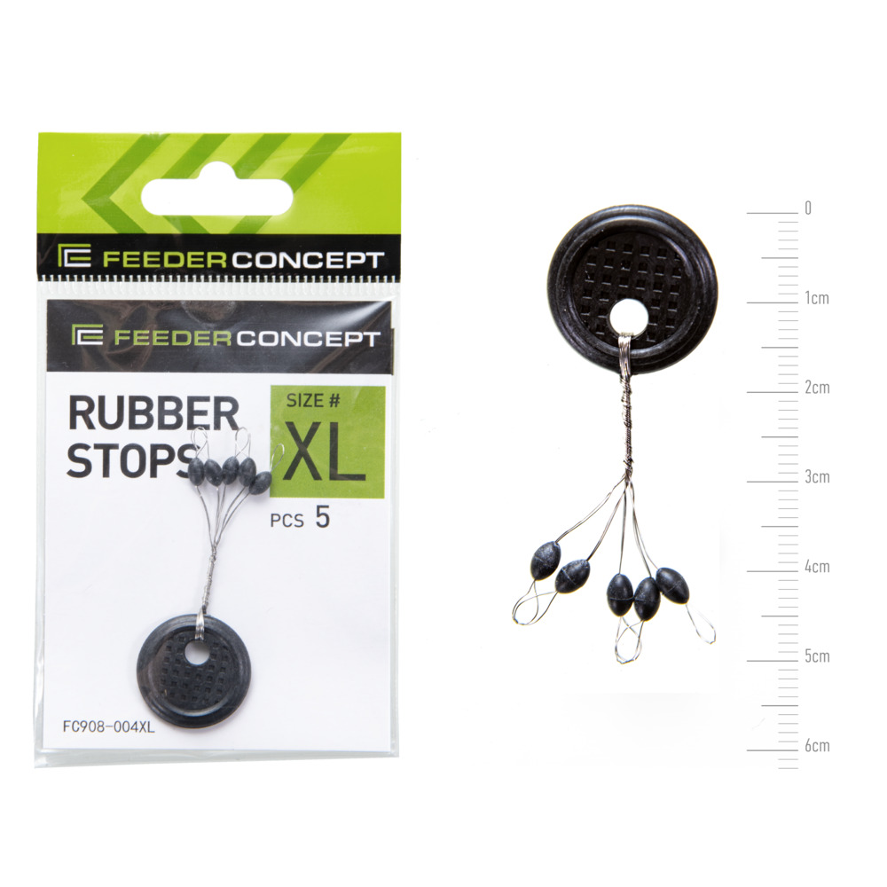 Gumijas stoperi FEEDER CONCEPT, 004XL |