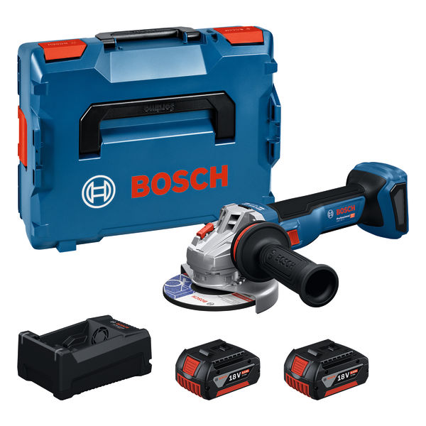 BOSCH GWS 18V-11, 125mm, 2x 5
