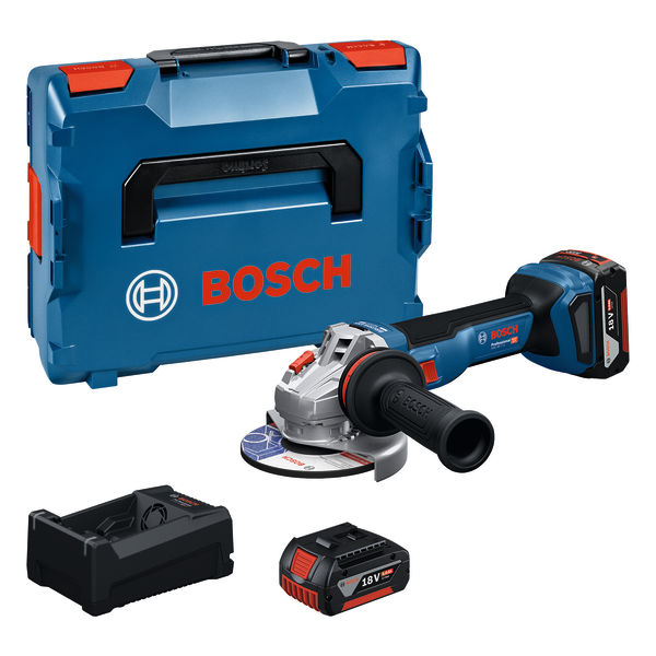 BOSCH GWS 18V-11 S, 125mm, 2x