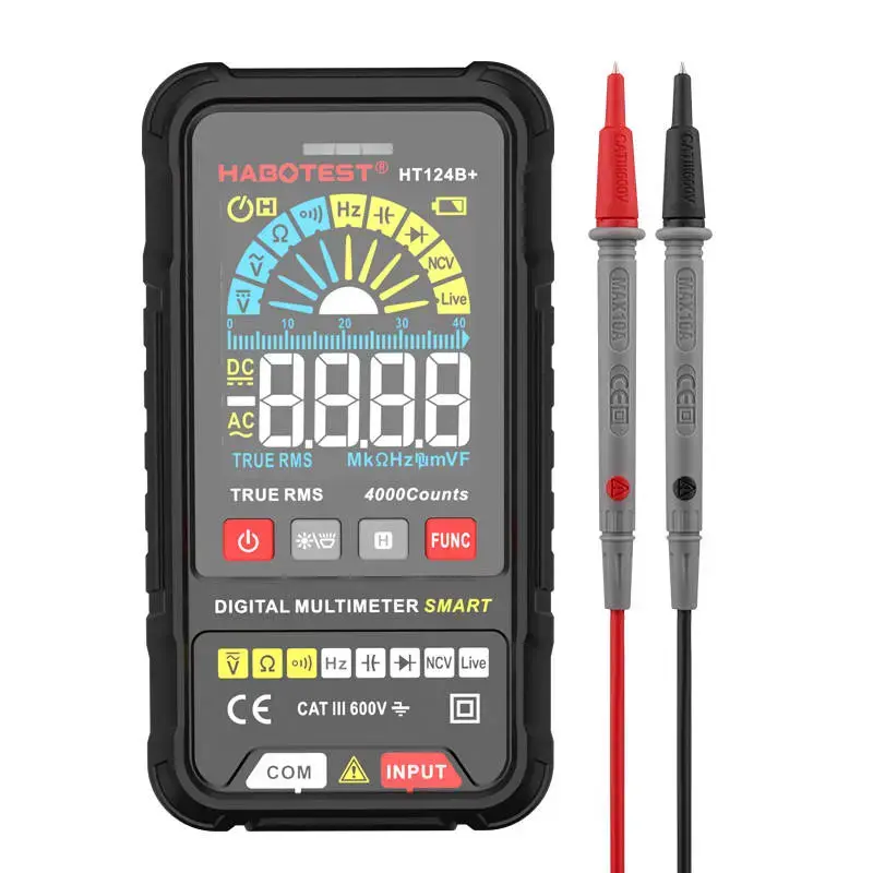 Habotest HT124B+ Digital Universal Multimeter |