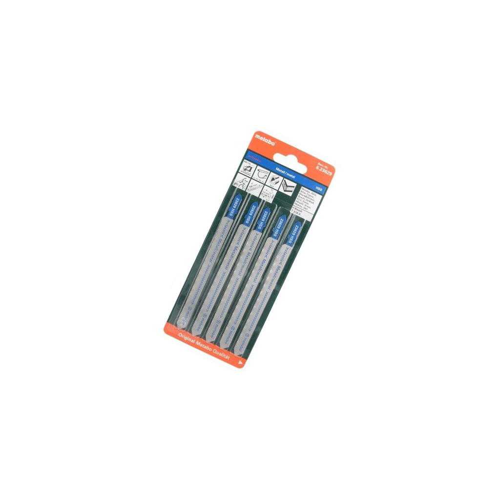 METABO Hacksaw blade-set; tinware,jigsaw; 106mm
