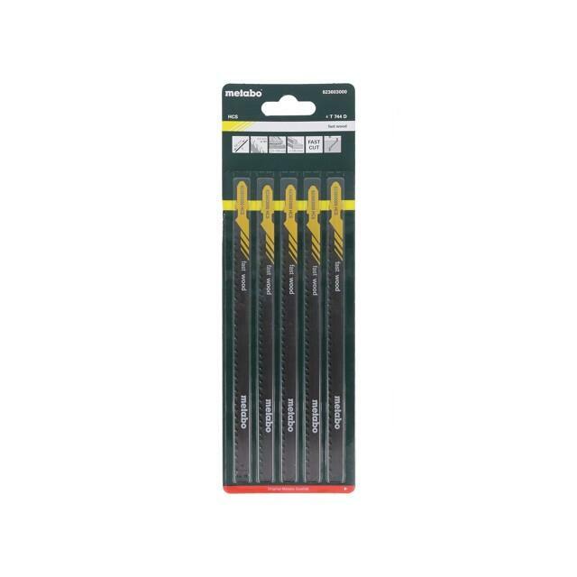 METABO Hacksaw blade-set; wood,plastic,jigsaw
