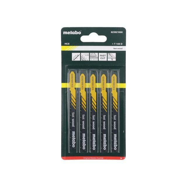 METABO Hacksaw blade-set; wood,plastic,jigsaw