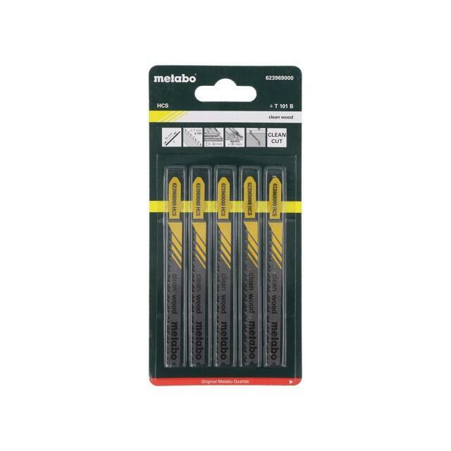 METABO Hacksaw blade-set; wood,plastic,jigsaw