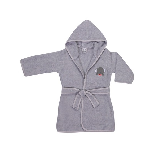 DuetBaby Halāts frotē Grey Dog 92/104