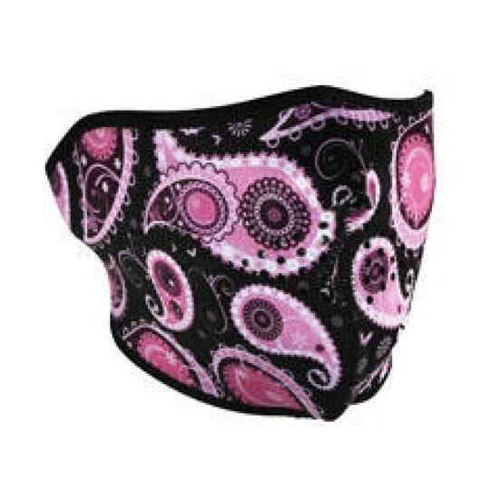 Half Mask Purple Paisley (25030172) Maska