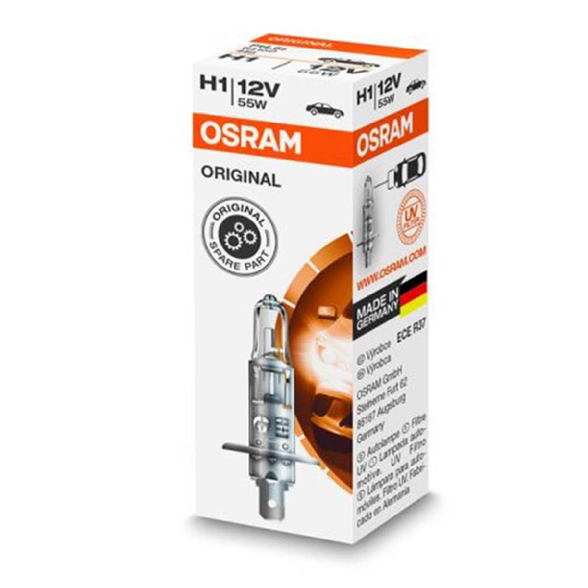 Halogen spuldze Osram H1 12V 55W