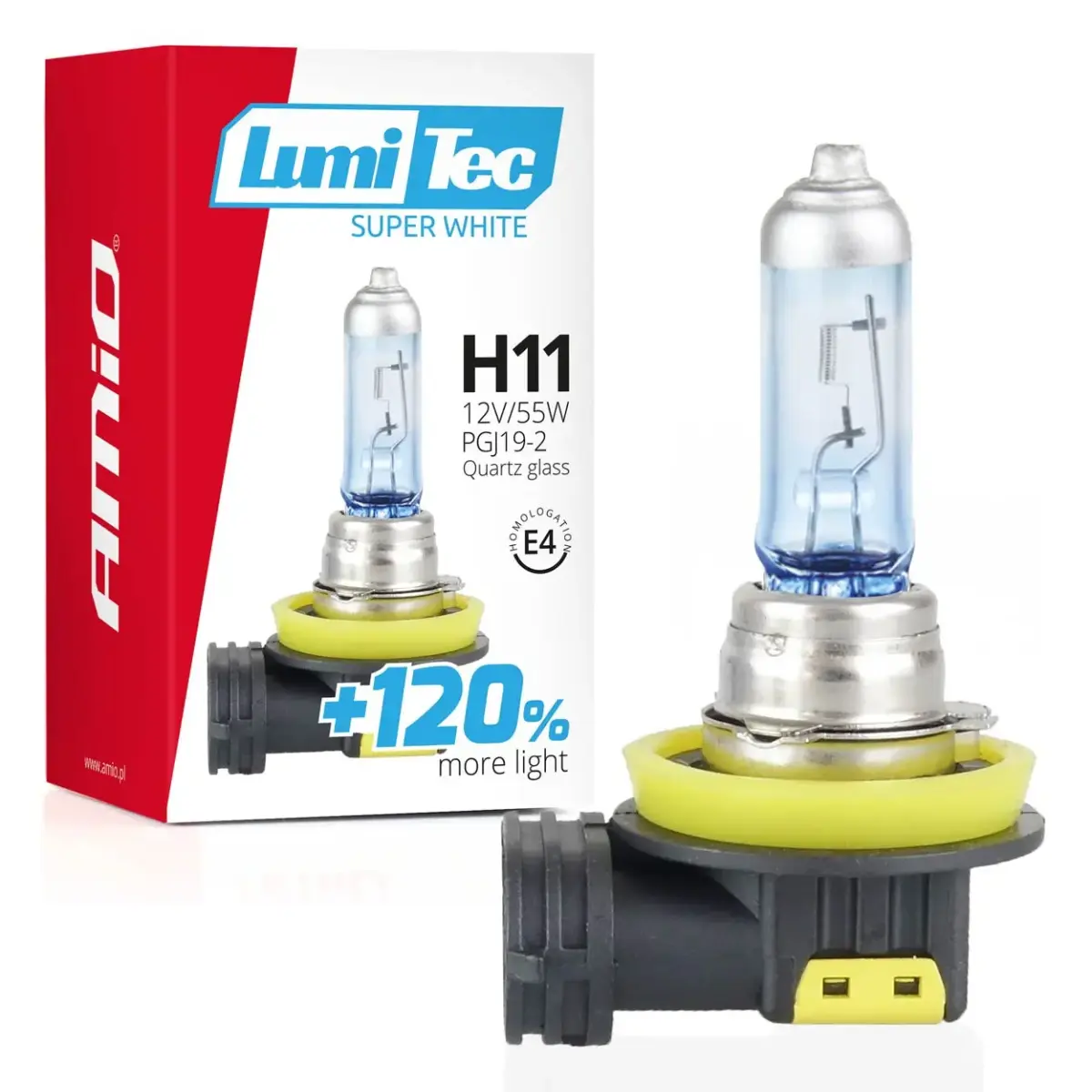 AMIO Halogēna spuldze H11 12V 55W