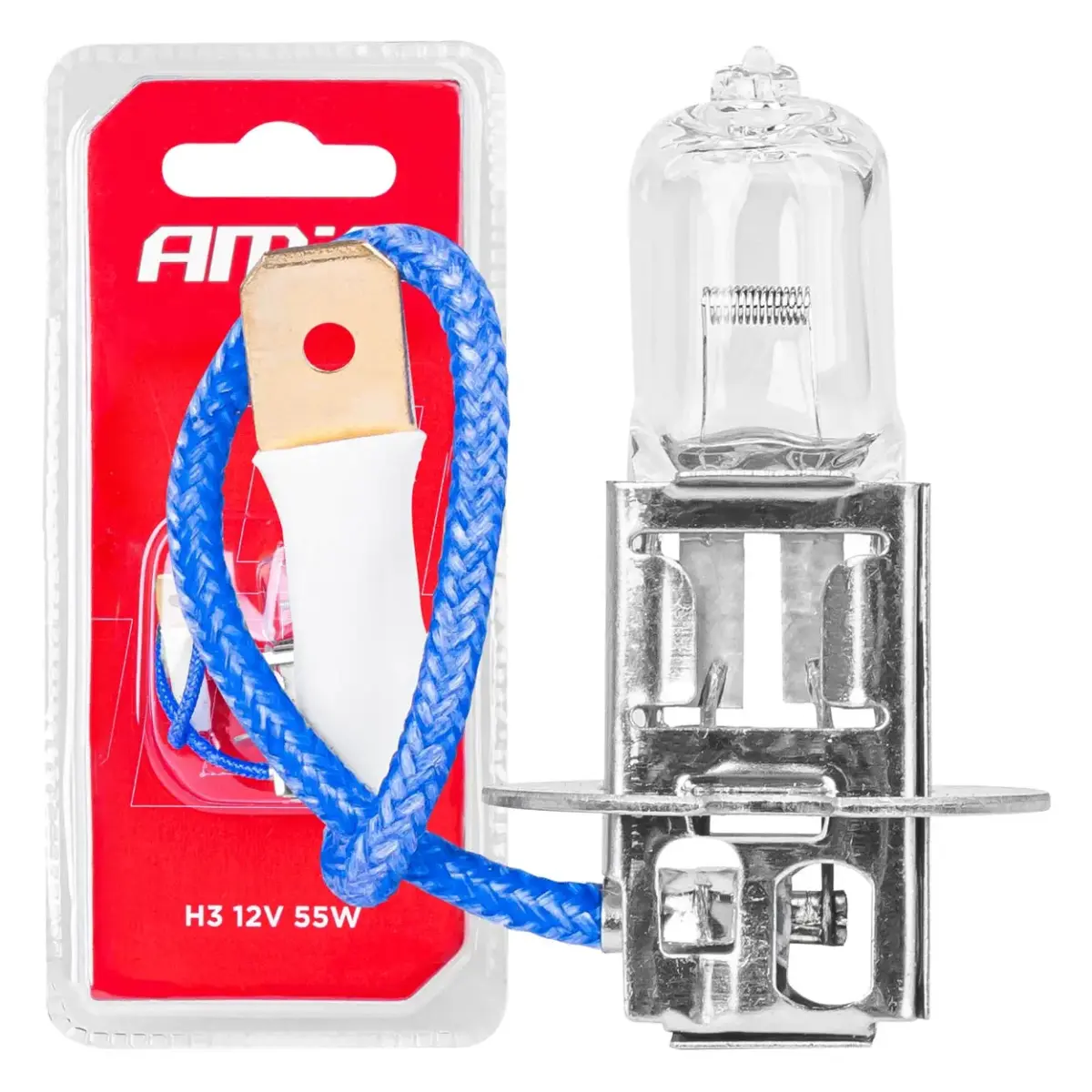 AMIO Halogen spuldze H3 12V/55W 1pc