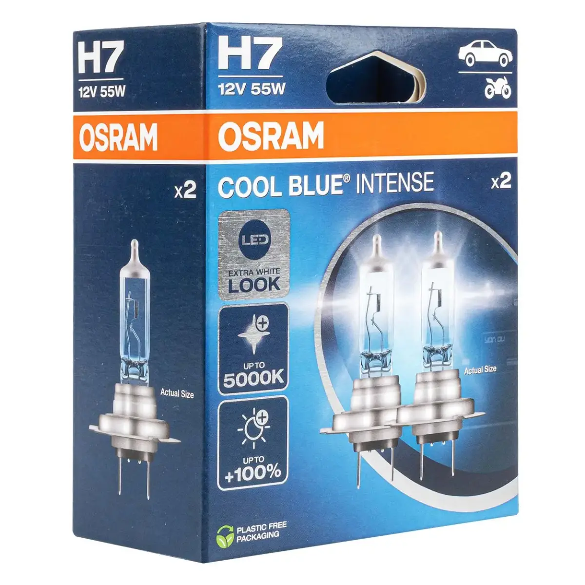Spuldzes Osram H7 12V 55W PX26d