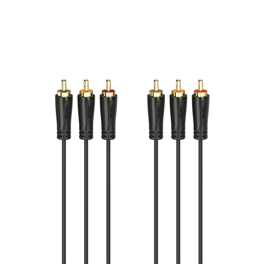 Hama 00205151 Audio/Video Cable, 3 RCA