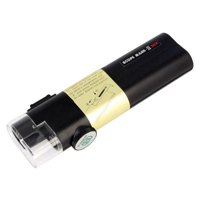 IDEAL-TEK Hand microscope; Mag: x30; plastic