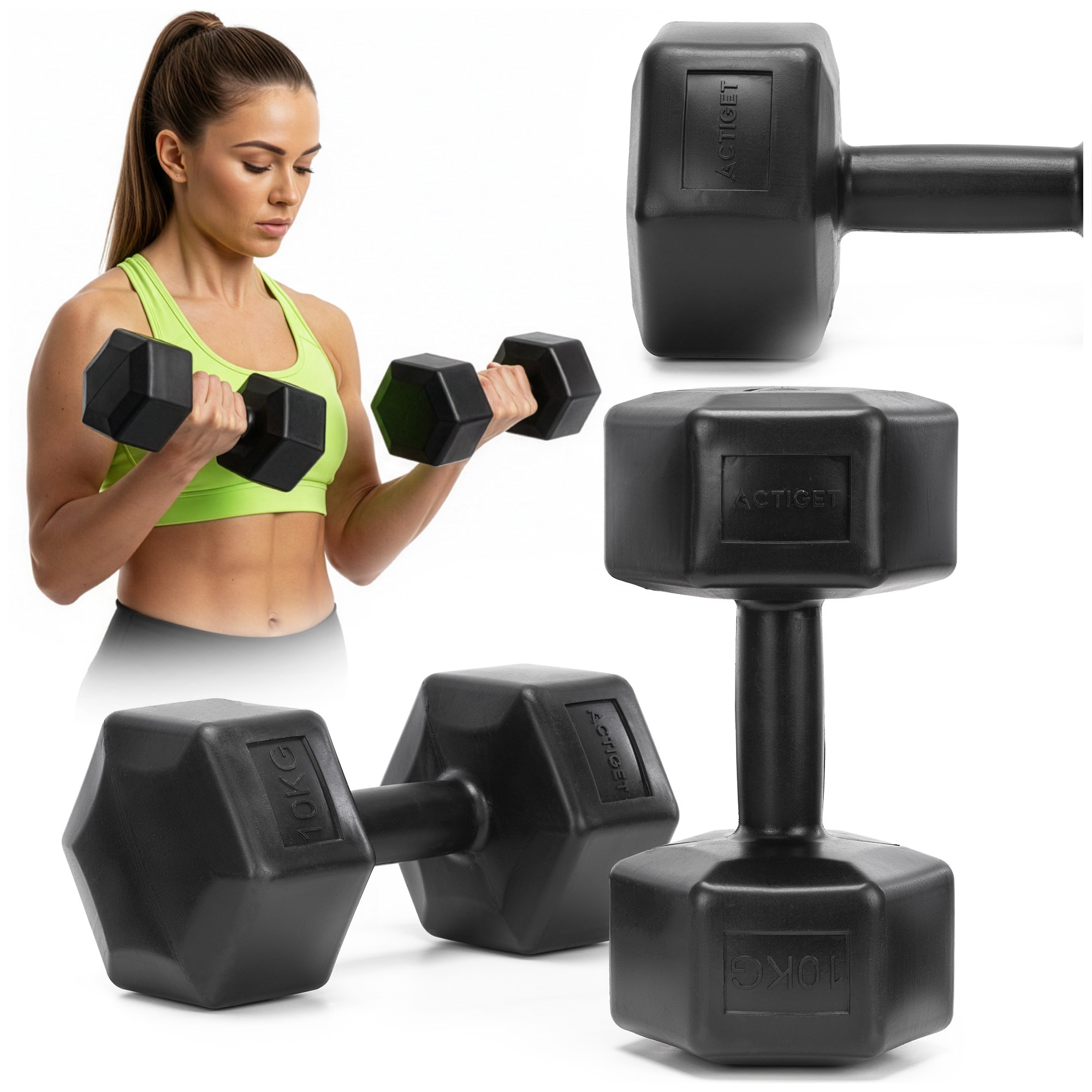 Springos Hanteles 2 x 10 kg
