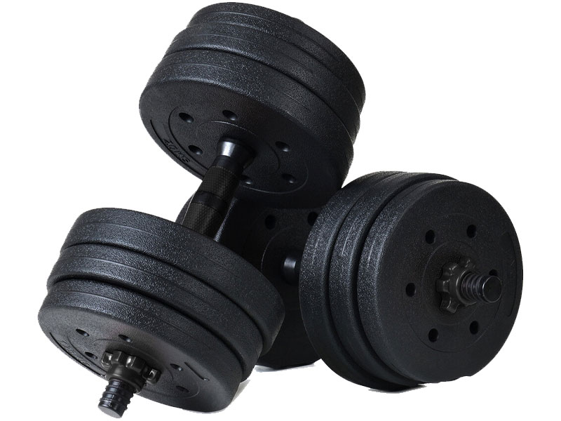 HANTEĻU KOMPLEKTS 2X10 KG (20 KG)