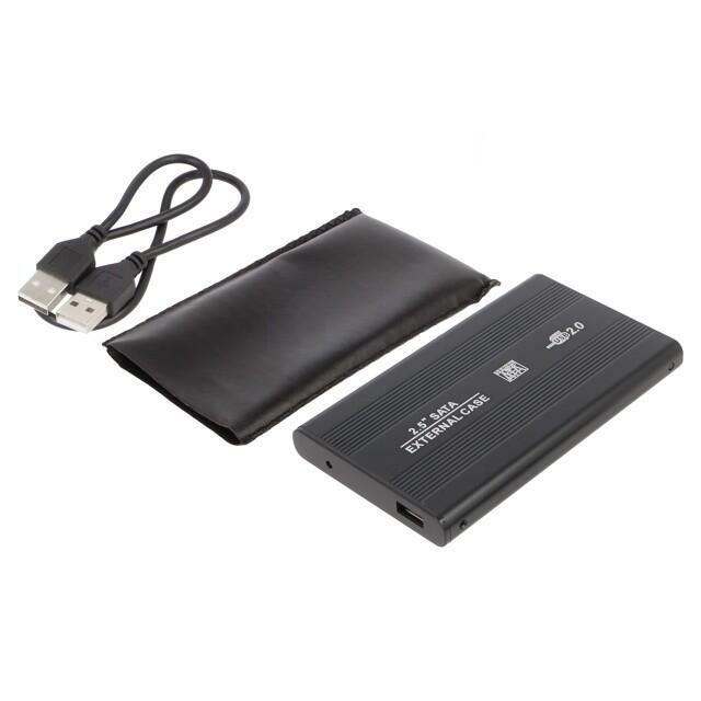 Hard discs housing: 2,5"; SATA
